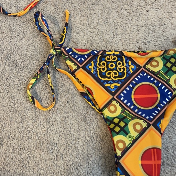 Multicolor Adjustable Bikini - Picture 3 of 3